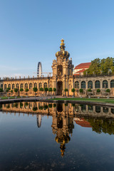 Fototapeta na wymiar Dresden zwinger palace at Dresden, Germany