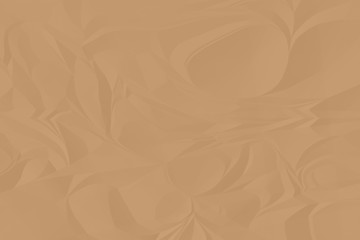 crumpled brown paper background close up