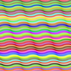 Colorful Stripes Waves Curve Line Abstract  Pattern Texture Vector Background