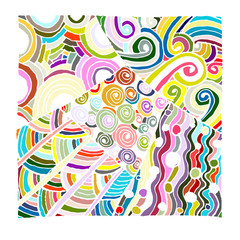 Zentangle ornament, sketch for your design