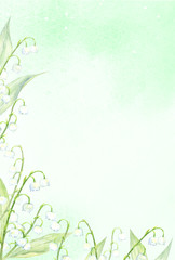 夏の植物の円フレーム ハイビスカス モンステラ ヤシの葉 水彩イラスト Analog Wall Mural Anal Miko