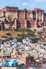 Fototapeta premium mehrangarh fort view
