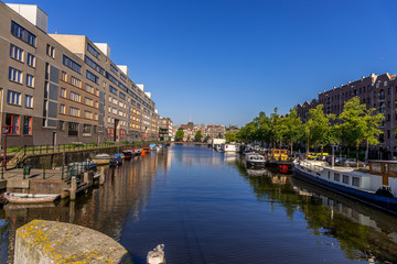 Fototapeta premium olanda Amsterdam., archiettura, citta' paesi bassi, nord europa archiettura sul mare, canali, acqua, 