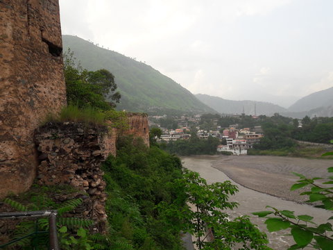 view of Red fort Muzaffarabad AJK Kashmir