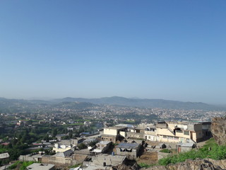 Fototapeta na wymiar views of mansera city pakistan