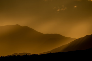 Drone footage of a stormy sunset over Loch Linnhe, from North Ballachulish, Fort William, Scotland.