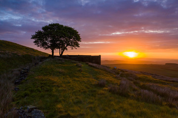 Sunrise Top Withens, Haworth