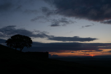 Obraz premium Sunrise Top Withens, Haworth