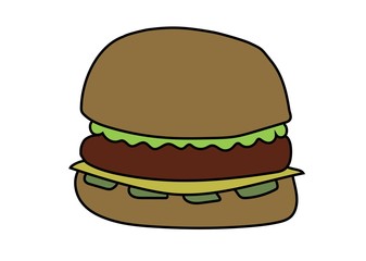 kanapka, burger, ser, kuchnia, kucharz, gotowanie, smaczne, jedzenie, sałata, warzywa