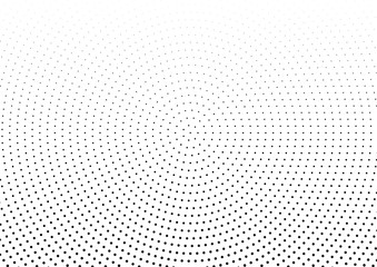 Abstract halftone dotted background. Monochrome pattern with dot and circles.  Vector modern pop art texture for posters, sites, business cards, cover postcards, interior design, labels, stickers.