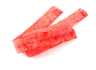 jelly candies isolated on white background