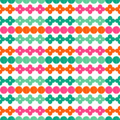 Ethnic boho ornament. Seamless pattern. Tribal motif. Vector illustration for web design or print.