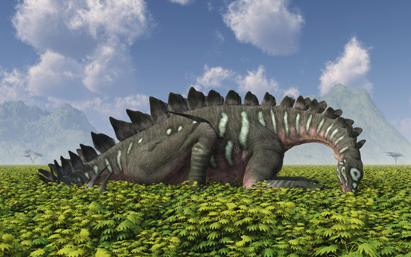 Pflanzenfressender Dinosaurier Miragaia