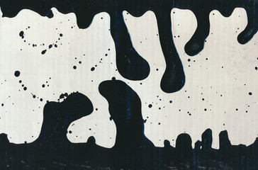 abstract painting background - Flowing paint