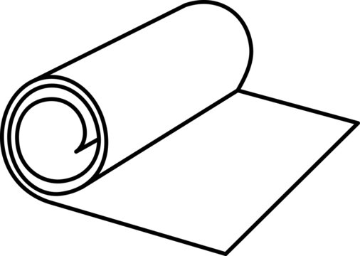 Roll icon - vector illustration.