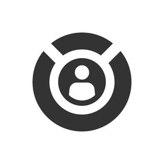 Employee performance report icon