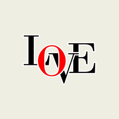 Love - Vector illustration design for banner, t shirt graphics, fashion prints, slogan tees, stickers, cards, posters and other creative uses