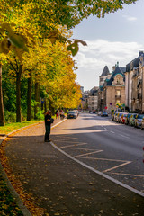 street in city