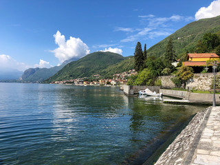 Obraz premium Comer See Westufer