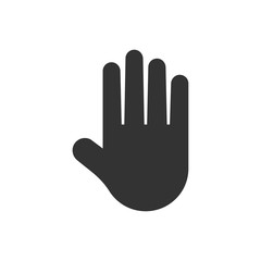 Human hand icon