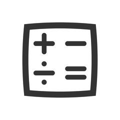 Accounting calculator icon