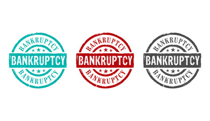 Bankruptcy stamp and stamping
