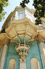 Beautiful old architecture in Odesa, Ukraine - 319419044