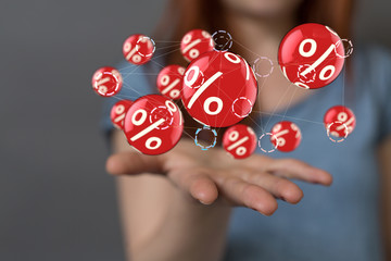 good sale discount in hand