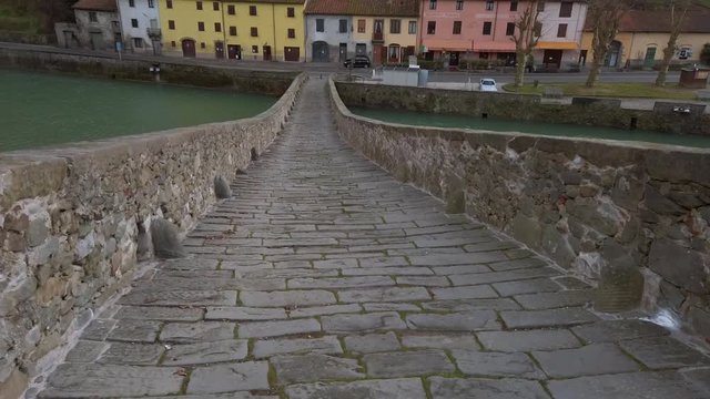 The bridge at Borgo a Mozzano, called "The Devil's Bridge" or the "Maddalena Bridge" is the most beautiful bridge in the province of Lucca, and one of the most suggestive in Italy.