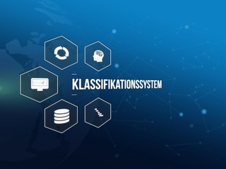 Fototapeta premium Klassifikationssystem