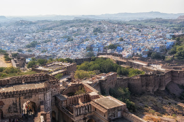 mehrangarh fort and jodhpur view