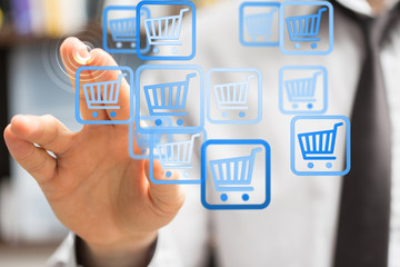 Shopping cart as part of the network in hand . The concept of Innovation in e-Commerce.