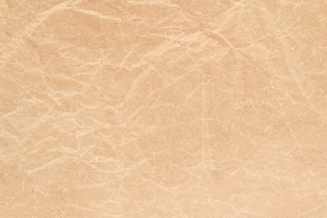 Brown wrinkle recycle paper background