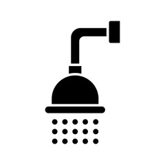 Shower icon vector