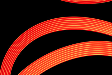 Czarne tło malowane światłem © andsko