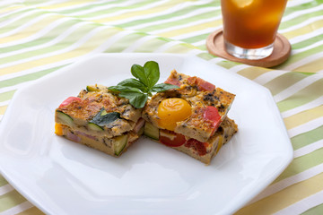 野菜のフリッタータ