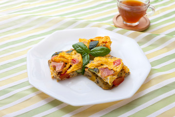 野菜のフリッタータ