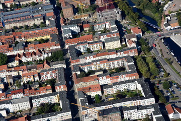 Fototapeta premium Greifswald, Altstadt in einigen Details 2014