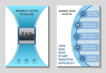  Cover design, can be adapted for brochure, annual report, poster, corporate presentation, flyer.