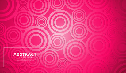 pink modern geometric shape abstract background