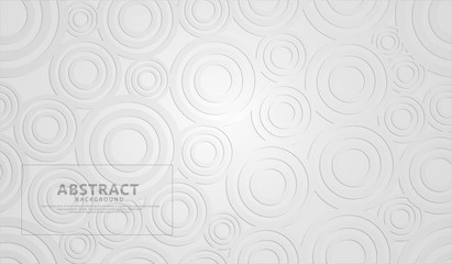 white modern geometric shape abstract background