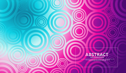 colorful modern geometric shape abstract background