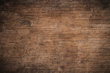 Old grunge dark textured wooden background,The surface of the old brown wood texture,top view brown teak wood paneling - 319434092