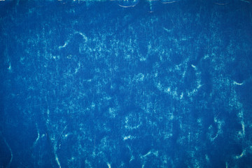 Recycle blue paper crumpled texture, Old paper surface for background.