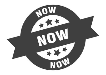 now sign. now round ribbon sticker. now tag