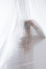 ghost behind the curtain