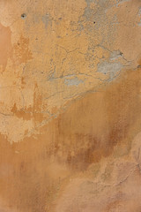 Wall of a medieval building. Space for text