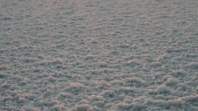 Salt Lake Waves and Details Close Up Patterns