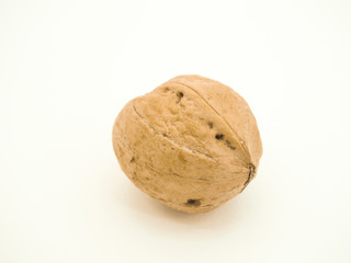 walnuts isolated on white background