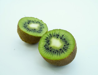 kiwi isolated on white background